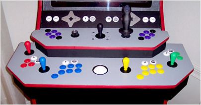 Arcade cabinet controls